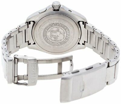 Pre-owned Citizen Promaster Land Pmd56-2952 Eco-drive Titanium Men's Watch