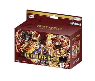 Ultimate Deck The Three Brothers Bond ST-13 Japanese ONE PIECE Card Game NEW JP