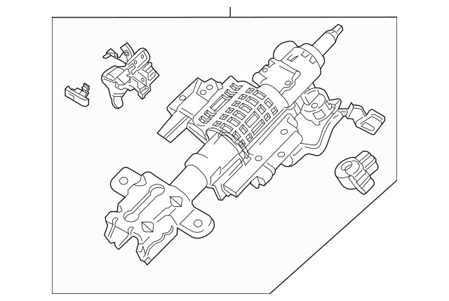 2015-2020 Ford F150 OEM Steering Column Assembly Steering FL3Z-3C529-BM