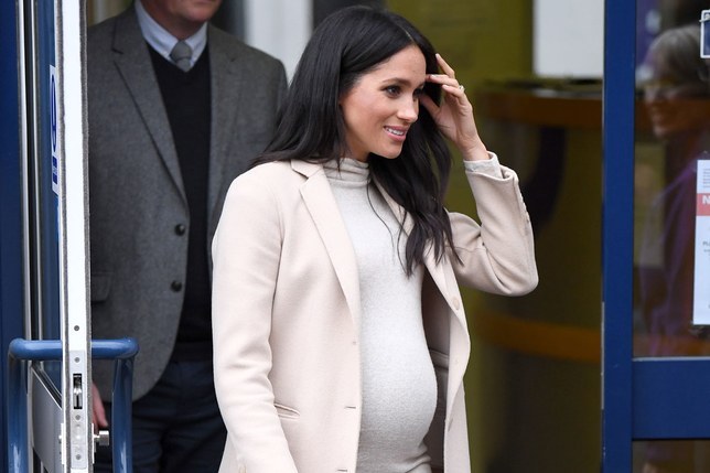 NWT H&M MAMA FINE KNIT DRESS ASO MEGHAN MARKLE SIZE LARGE SOLD OUT!