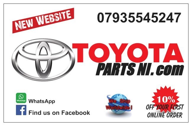 Toyota Parts NI for spares damaged export salvage parts alloys tyres ...