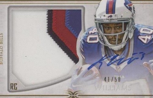 2015 Topps Definitive Collection Karlos Williams #DC-28