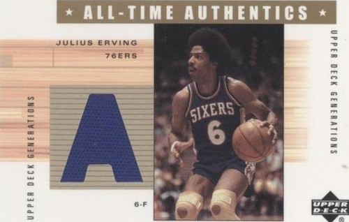 2002-03 Upper Deck Generations - Julius Erving #JE-A
