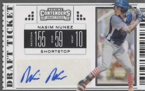 2019 Panini Contenders Draft Picks - Nasim Nunez #24