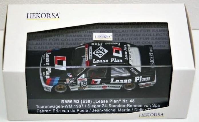 ミニカー BMW M3 Lease Plan Nr.48 WTCC 1987 ixo Bmw M3 Lease Plan Nr.48 Wtcc 1987 Ixo Minicar 1/43 | eBay