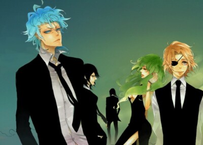 Anime espada grimmjow jeagerjaques nelliel tu Stitched Gaming Mat Desk