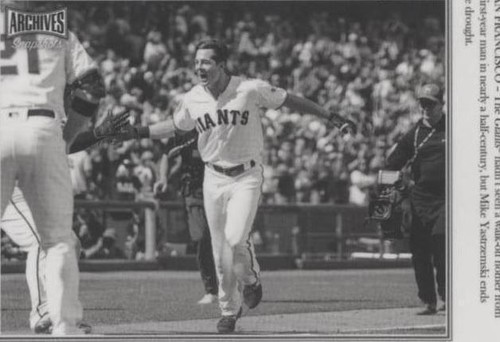 2020 Topps Archives Snapshots - Mike Yastrzemski #WW-MY