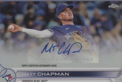 2022 Topps Chrome Update Series - Matt Chapman #AC-MC