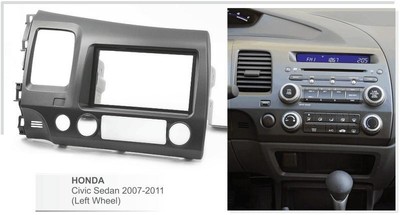 Facia for Honda Civic VIII Sedan 2007-2011 Radio DVD Stereo CD Panel Dash Kit Tr