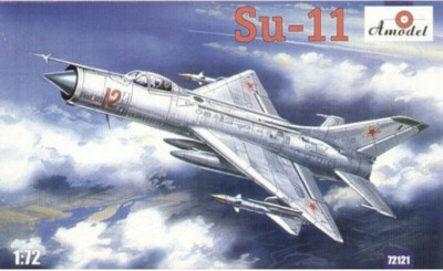 1/72 Sukhoi Su-11 Soviet Fighter-Interceptor A-Model 72121 Plastic Model kit