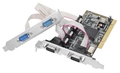 SIIG 4-Port RS232 Serial PCI With 16550 UART New Factory Sealed Box