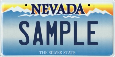 BICYCLE Custom Personalized Super Thick Metal License Plate  - Your Name/State