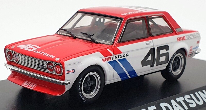 a*e様 EBBRO DATSUN 510 BRE 1971 1:43 Ebbro 1/43 1971 Bre Datsun Bluebird 510 Racing Nissan Nismo