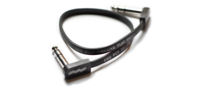 EBS Deluxe Flat Stereo Patch Cable with TRS Plugs 58 cm / 23 inches - PCF-DLS58