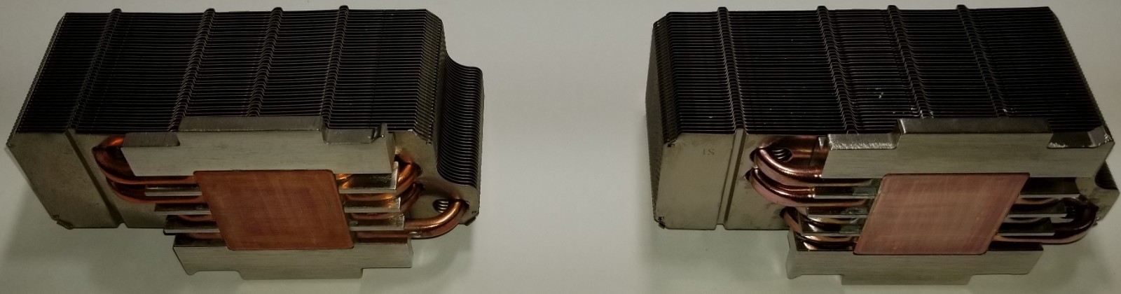 Matched Pair - DELL POWEREDGE 2950 HEATSINK FOR CPU PROCESSOR GF449 0GF449 +