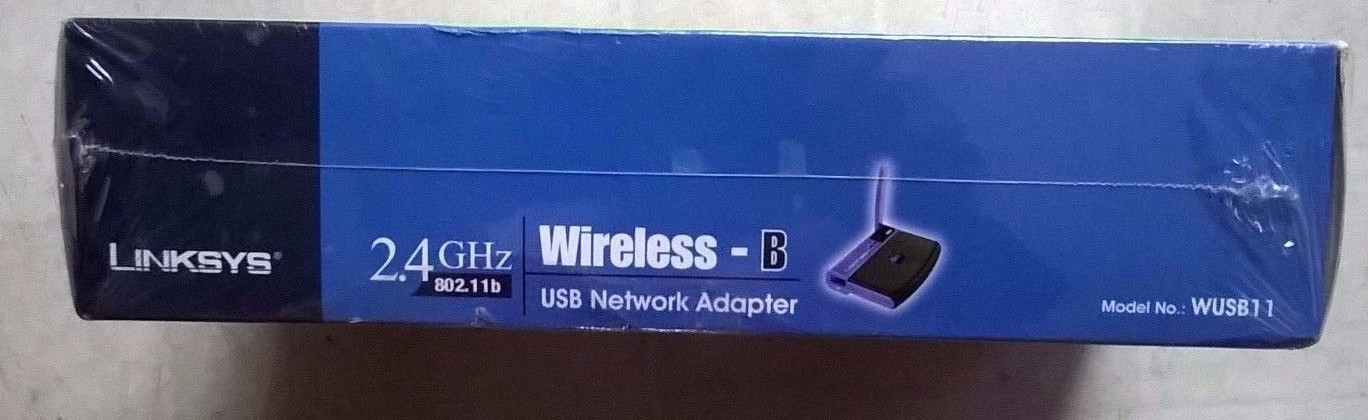 LINKSYS Network Adapter Wireless-B USB WUSB11 NEW!