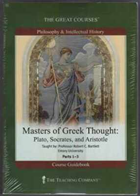 Masters of Greek Thought: Plato, Socrates, - DVD, by Robert C. Bartlett - New