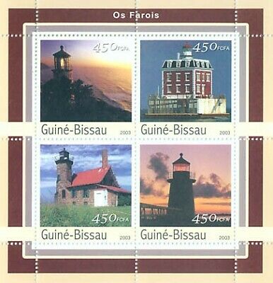Guinea - Bissau 2003 - Lighthouses 4v. Y&T 1122-1125, Michel 2068-2071