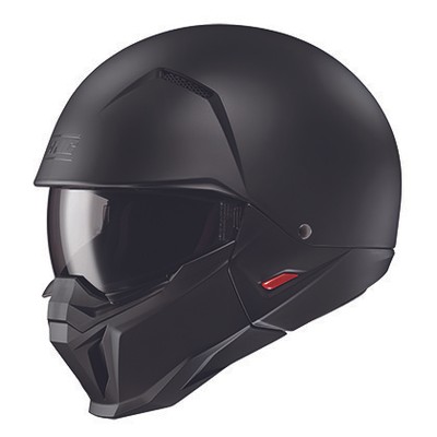HJC i20 Solid Convertible Street Helmet XS SF BLACK