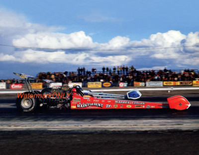 ''Rain For Rent Special'' ''Warren & Coburn'' 1972 Top Fuel Dragster PHOTO! #(8)