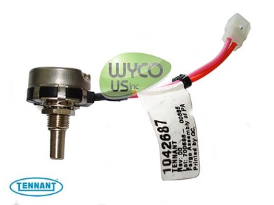 OEM POTENTIOMETER ASSY, 45K OHM, TENNANT SPEED SCRUB SS3, T3, T3e, T5e SCRUBBERS