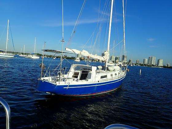 1977 38' IRWIN W/ YANMAR 3GM30F DIESEL ENG & 2015 8' DINGHY APPRAISED AT $17,500