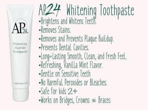 2X Nuskin Nu Skin AUTHENTIC AP24  Whitening Fluoride Toothpaste  Exp05/25