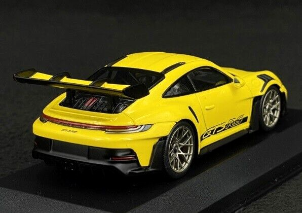 1/43 Porsche 911 GT3 RS (992) Yellow Gold Wheels Diecast 1/43 Porsche 911 GT3 RS (992) Yellow Gold Wheels Diecast