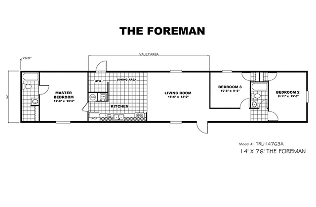 2019 Clayton 3BR/2AB 14x76  Mobile Home FACTORY DIRECT in 10 Days-ALL FLORIDA
