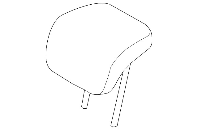 Genuine Headrest Rear Center H1EZ-58611A08-AB