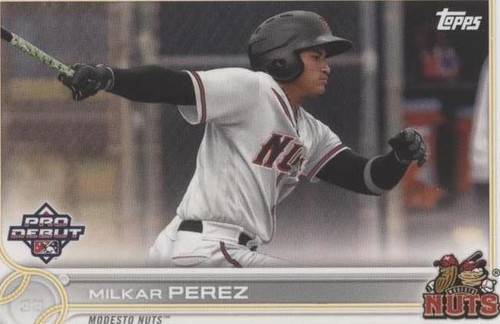2022 Topps Pro Debut - Milkar Perez #PD-140