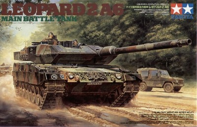 Tamiya 35271 Leopard Mbt 2 A6 Main Batalla Tanque 1 :3 5