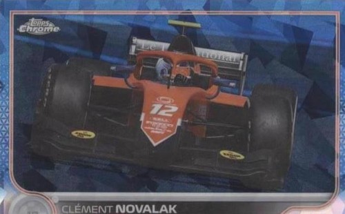 2022 Topps Chrome Sapphire Edition Formula 1 - Clement Novalak #140