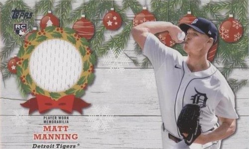2022 Topps Holiday - Matt Manning #WRC-MM