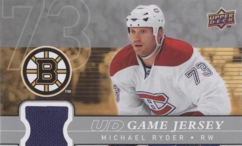 2008-09 Upper Deck - Michael Ryder #GJ-RY