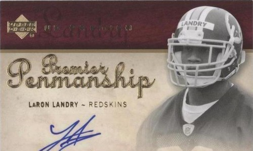 2007 UD Premier LaRon Landry #PP-LL