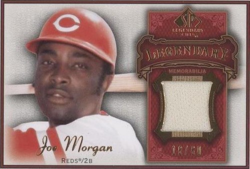 2009 SP Legendary Cuts - Joe Morgan #LM-JM