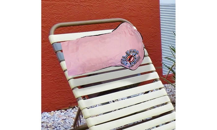 Cool Head Pillow Waterbed for Your Head!  Fill with water Cooling  Pink Pool