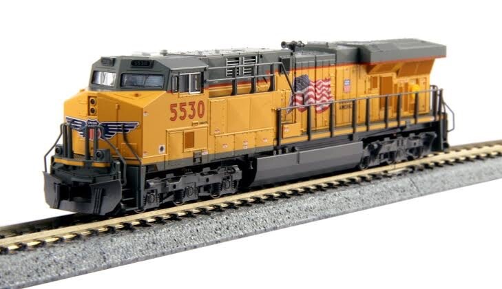 N Scale Kato 176-8923 GE ES44AC Union Pacific #5530 Diesel