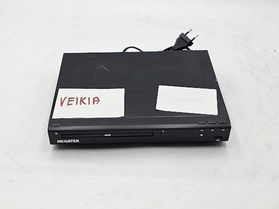 Reproductor De DVD Megatek HD-2000E - Funciona, Señales De Uso, Cable Incluido