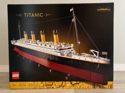 LEGO TITANIC Set 10294 9090 Pcs Original Box