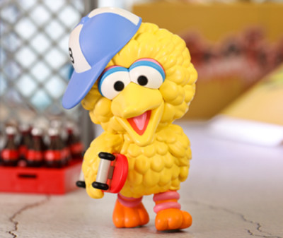 POP MART Sesame Street Trend Series Hip-hop Skating Fashion Confirmed Figure HOT