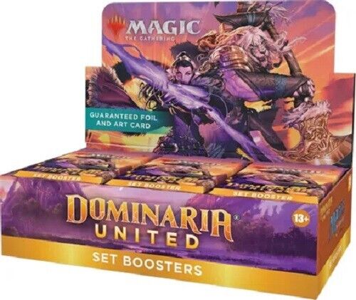 ЗАПЕЧАТАННЫЙ КЕЙС! Набор из 6 бустеров Dominaria United DMU MTG