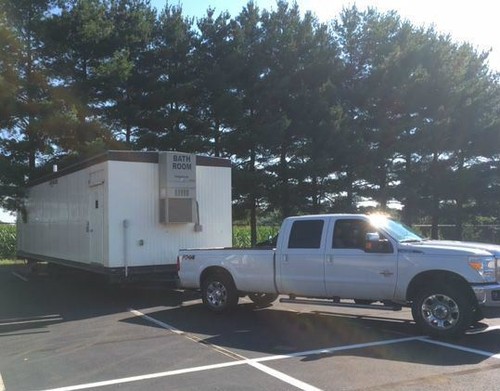 2013 MFE RESTROOM TRAILER MO#72027 40’ long X 12’ wide |FA9701786