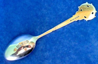Walter Trickett Sheffield Antique Rare Sterling Silver Spoon Hallmarked 1910