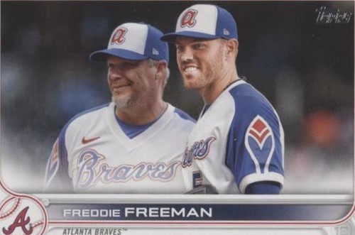 2022 Topps Series 1 - Chipper Jones Freddie Freeman #236