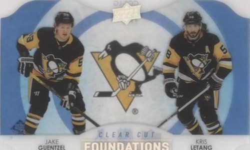2021-22 Upper Deck Series 1 - Jake Guentzel Kris Letang #CCF-LG