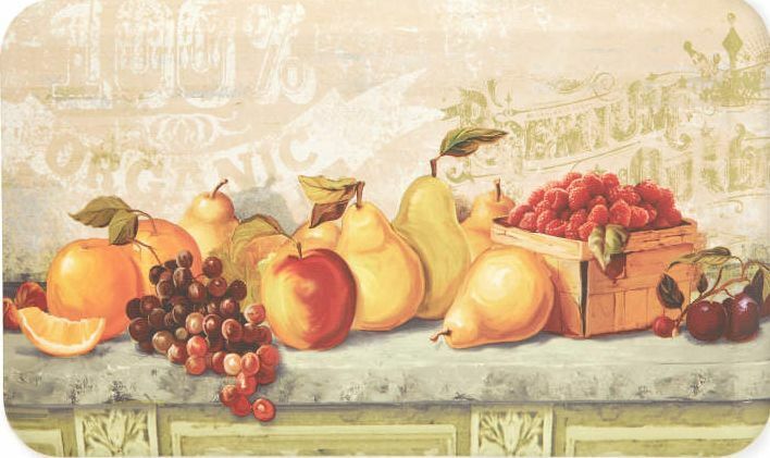 (18"x30") (not Pvc) Fruits On The Table, Ss