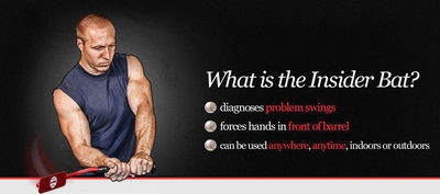 INSIDER BAT Baseball Softball Batting Hitting Aid SWING TRAINER Training Tool 07