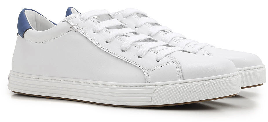 Pre-owned Dsquared2 Dsquared² Tennis Club Sneakers $530 男鞋 Men's Shoes 紳士靴 100%aut G7sus In White